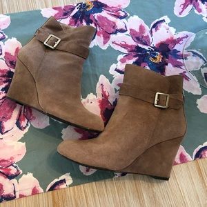 Vince Camuto wedge booties
